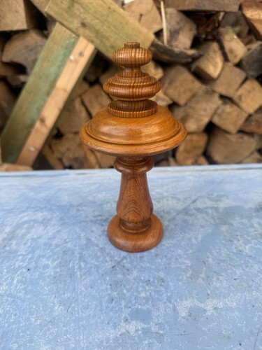 Vintage wooden newel post top - vintage,