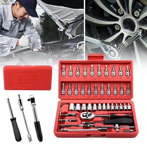 46pcs drive socket - socket, 1/4''