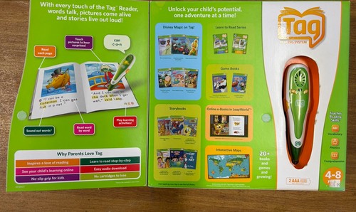 Leap frog tag pen reading - leap,
