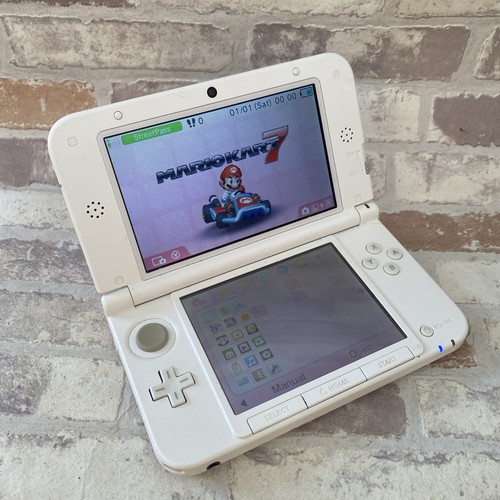 Nintendo 3ds white - xl, handheld