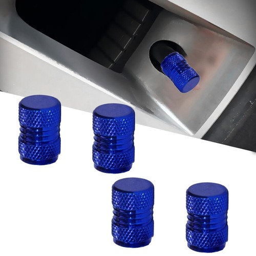 Blue tyre valve alloy dust - valve,