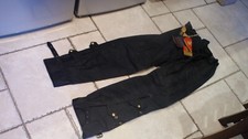 NOS 1970s NEW BELSTAFF Trialmaster Professional Motorcycle Trousers Waxed Cotton
