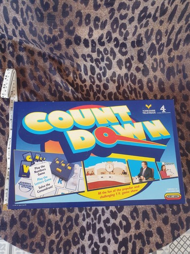 Countdown board game - game, –