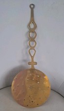 Large Vintage Brass Chestnut