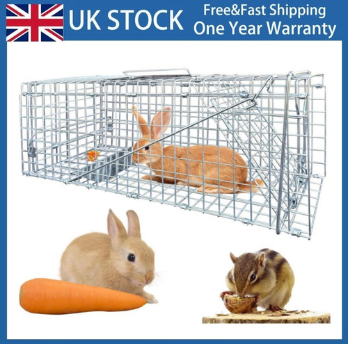 Live animal cage trap heavy - live,