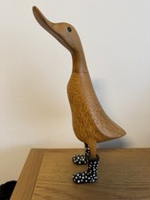 DCUK Wooden Duck with Wellies