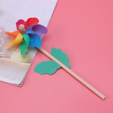  6 PCS Windmill Decor for Party Toy Windmills Garden Pinwheel Outdoor Decoration