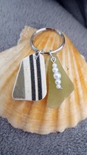 BEAUTIFUL HAND MADE KEY RING -