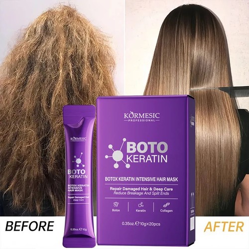 Brazilian keratin hair mask - keratin,