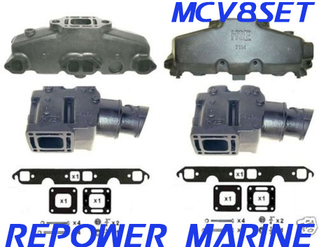 Exhaust manifold riser set - &,