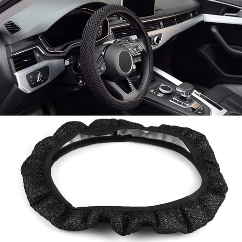 Black car auto steering - car, wheel