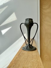 Archibald Knox for Liberty & Co. Tudric Pewter Twin Handled Tulip Vase No. 029