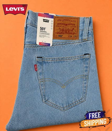 Levi 501 men light - men's, blue