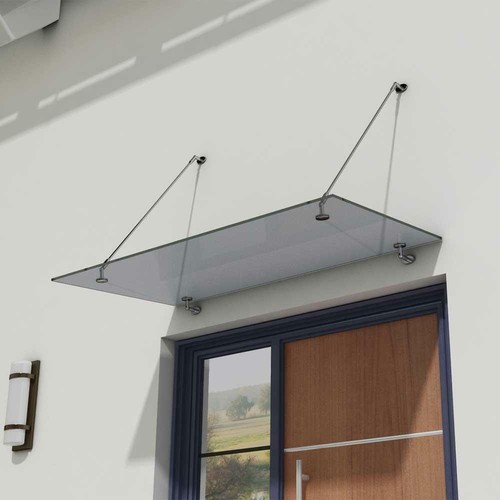Durovin glass canopy - glass, over