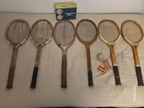 Wooden tennis rackets - tennis,