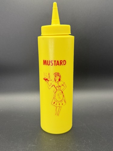 Vtg tablecraft mustard bottle - vtg,
