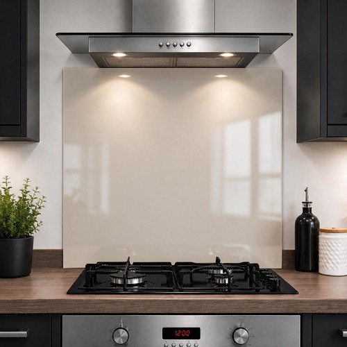 Caramel glass splashback 6mm - glass,