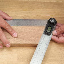 7 Inch Stainless Steel Digital Angle Finder Ruler, Precise Internal &