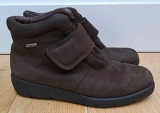 ROHDE Leather Ankle Boots SympaTex UK 7 Walking Shoes Brown Made In Germany