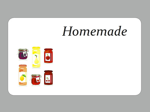 X21 homemade jam pot - homemade, jar