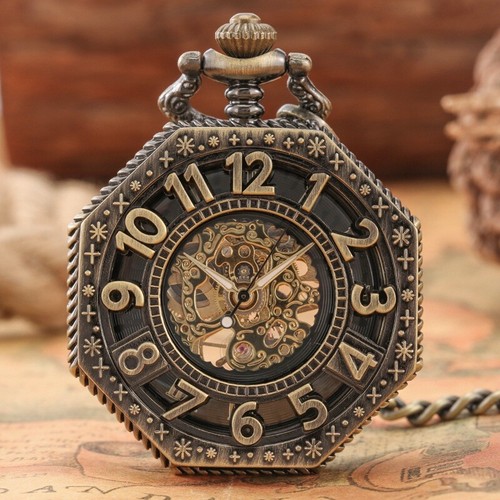 Bronze half hunter mechanical - bronze,