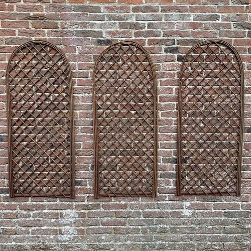 Willow garden trellis panels - willow,