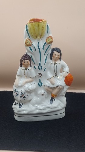 Antique staffordshire group - staffordshire,