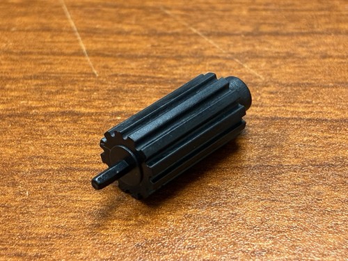 Black roller scroll button - black,