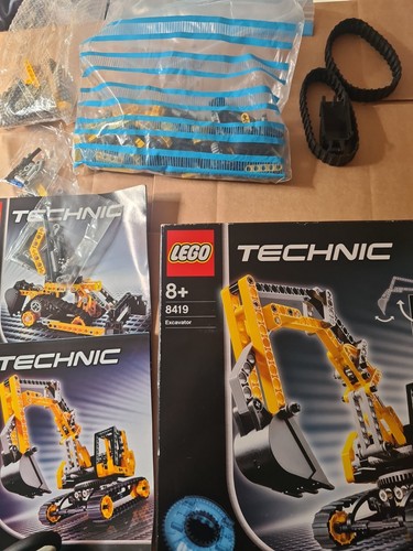 Lego technic excavator - technic:,