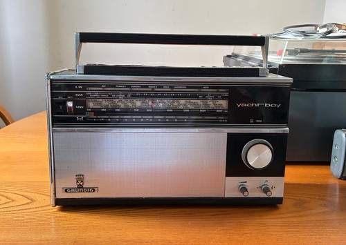 Vintage grundig yacht - vintage, boy