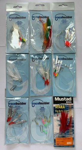 Mackerel cod feathers 3 4 - 3,,
