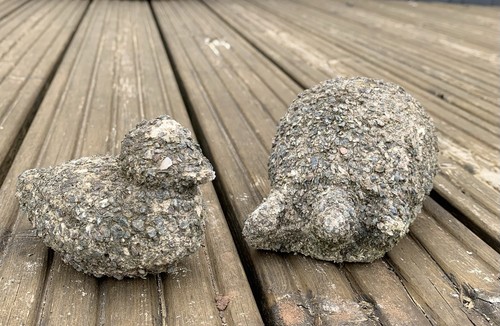 Vintage weathered stone little - stone,