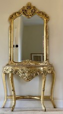 Console Table With Mirror –