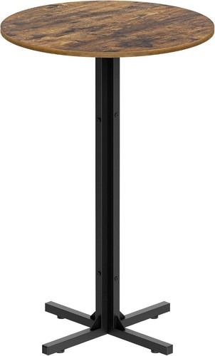 Round bar table - round,