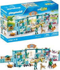 PLAYMOBIL Animal Hotel – My Life Series – Complete Playmobil Pet Care Playset –
