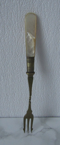 Vintage pickle fork epns - vintage,