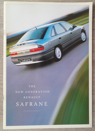 Renault safrane range brochure - safrane,
