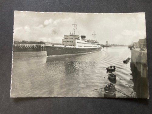 The ostend mail boat belgium - boat,