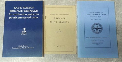 Roman coin reference books - roman,