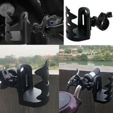 Adjustable Motorcycle Cup Drink Handlebar Holder Mount Bottle Water For ATV Bike