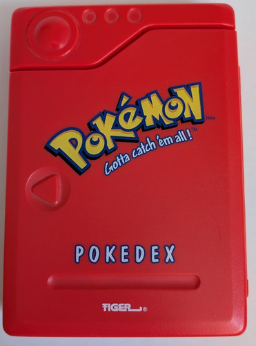 Pokemon tiger pokedex - pokedex, 1998