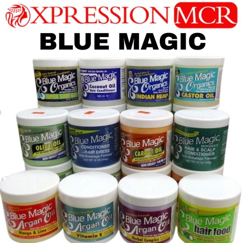 Blue magic hair food - blue,