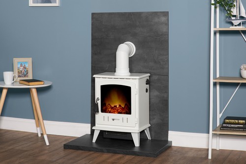 Acantha tile hearth set - acantha, &