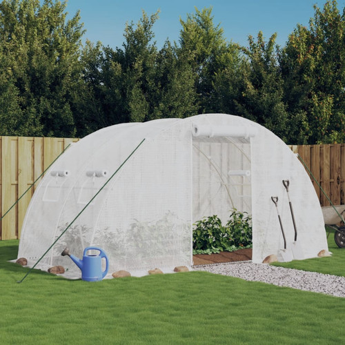 Greenhouse 4x2x2 white pe - greenhouse,