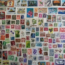 Worldwide Stamps Collection - 200 to 100,000 Different Stamps 