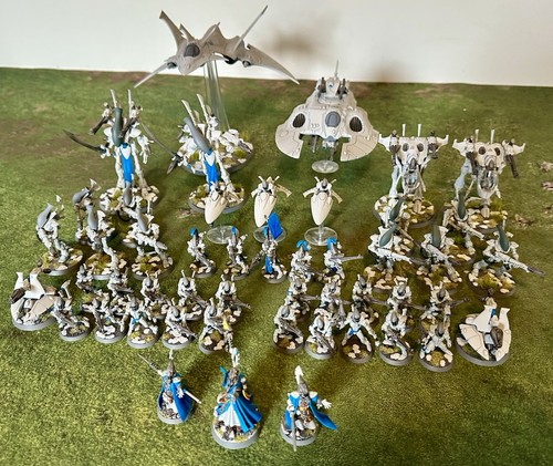 Painted army aeldari eldar - army,