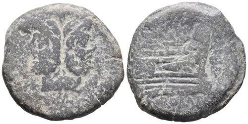 Roman republic bronze - as,