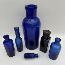 Antique Old Blue Chemist