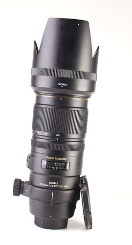 Sigma 200mm f2 - sigma, ex