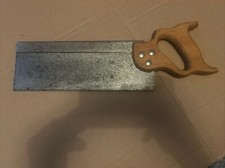 VINTAGE W TYZACK SONS & TURNER SHEFFIELD Tenon SAW No 19 12” 13tpi